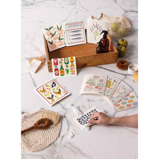 Hot Sauce Swedish Dishcloth