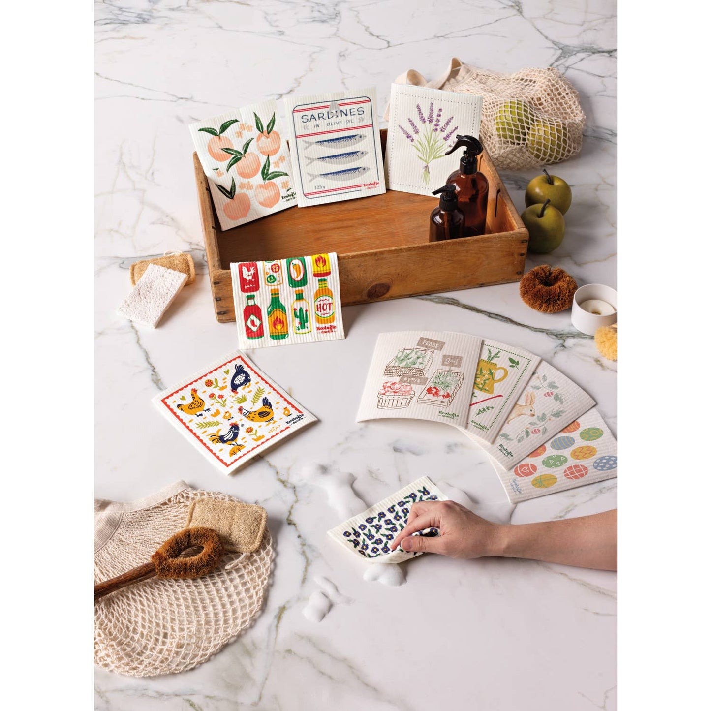 Del Mar Swedish Dishcloth