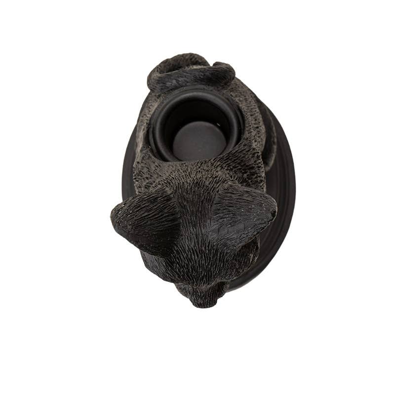 Faust's Familiar Cat Candle Holder