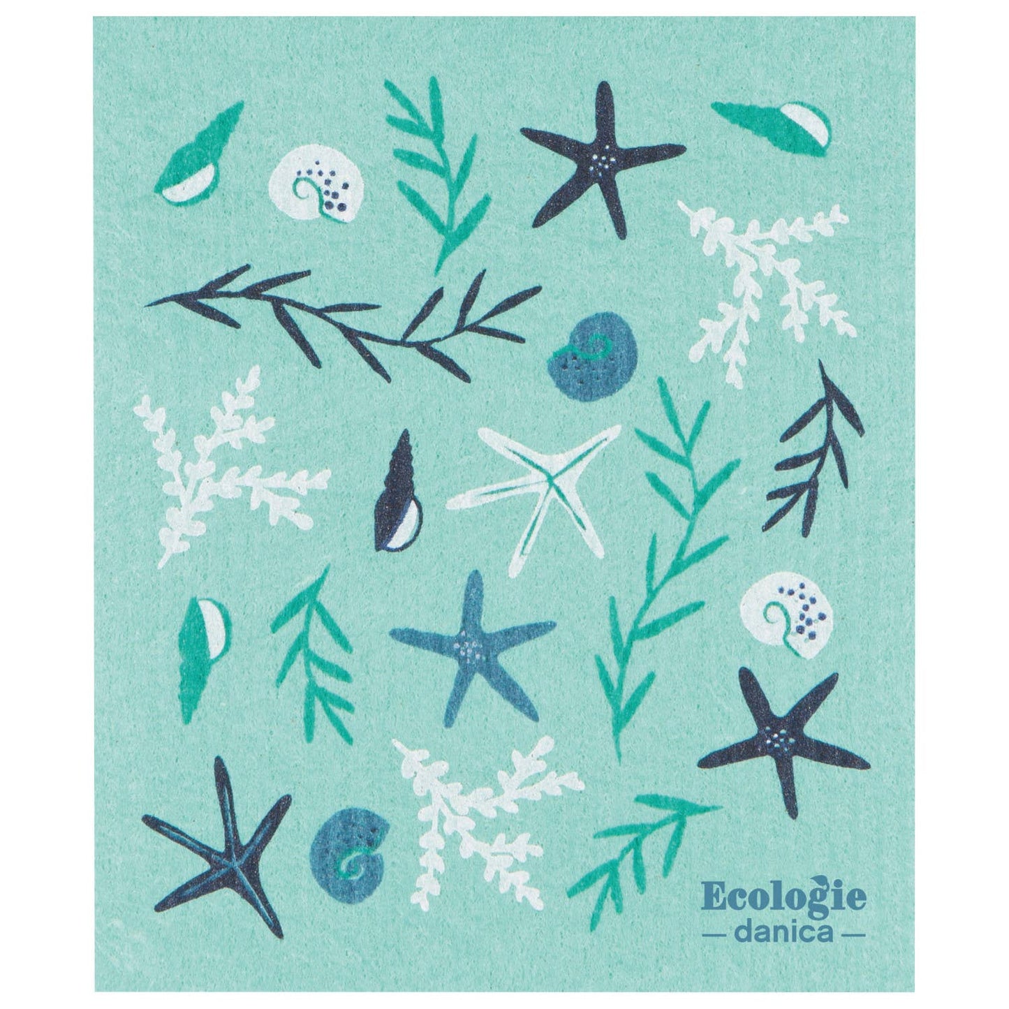 Coastal Treasures Swedish Dishcloth