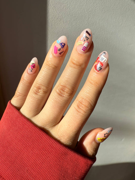 Nail Art Stickers - From Scratch