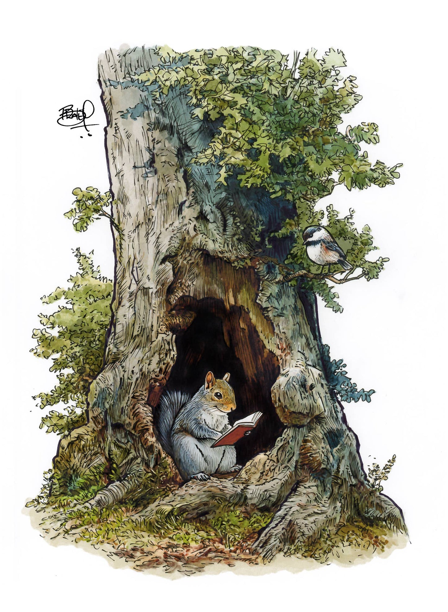 Book Nook #401 - vertical