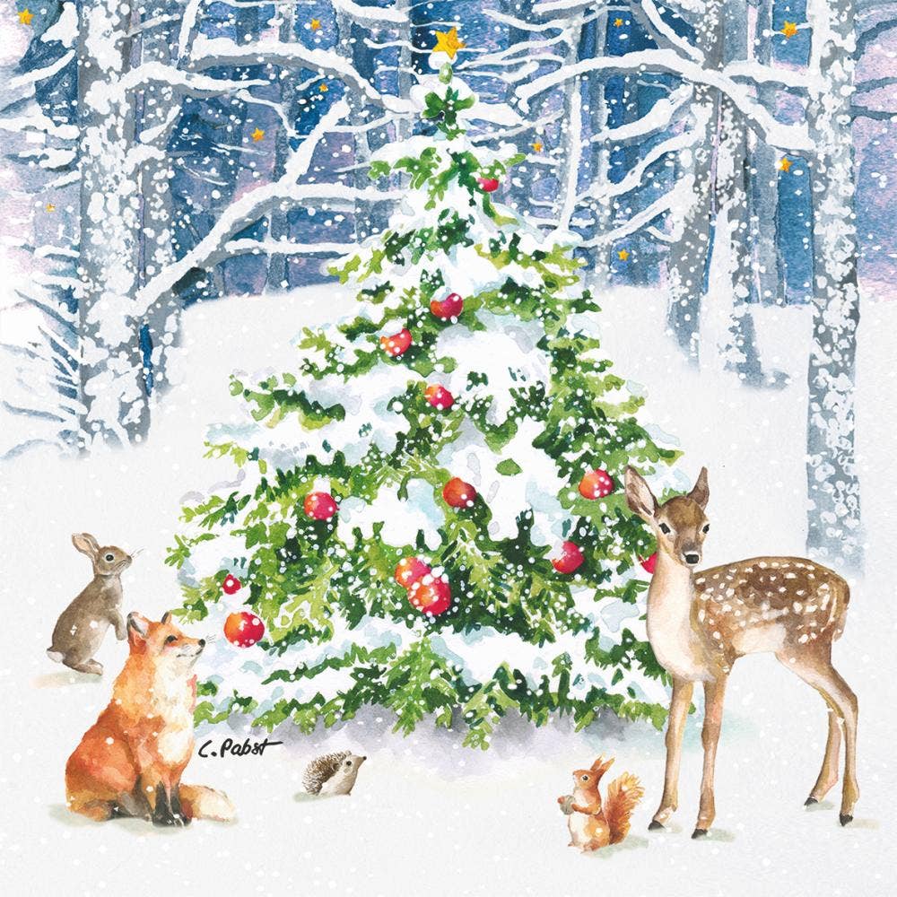 BEV-WINTER FOREST