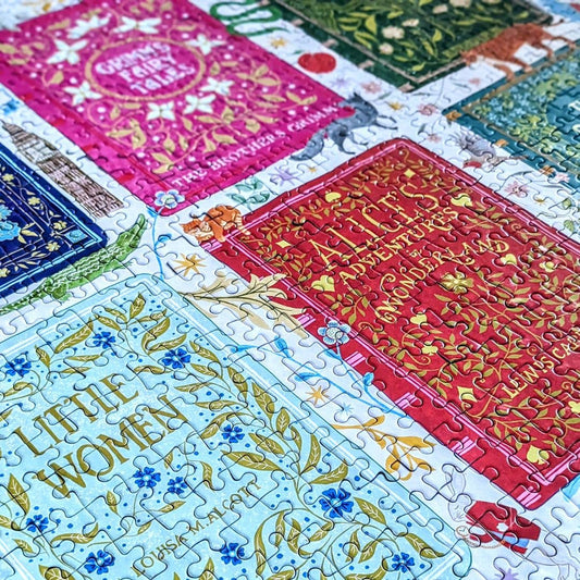 Classic Book Covers 1000 Piece Jigsaw Puzzle