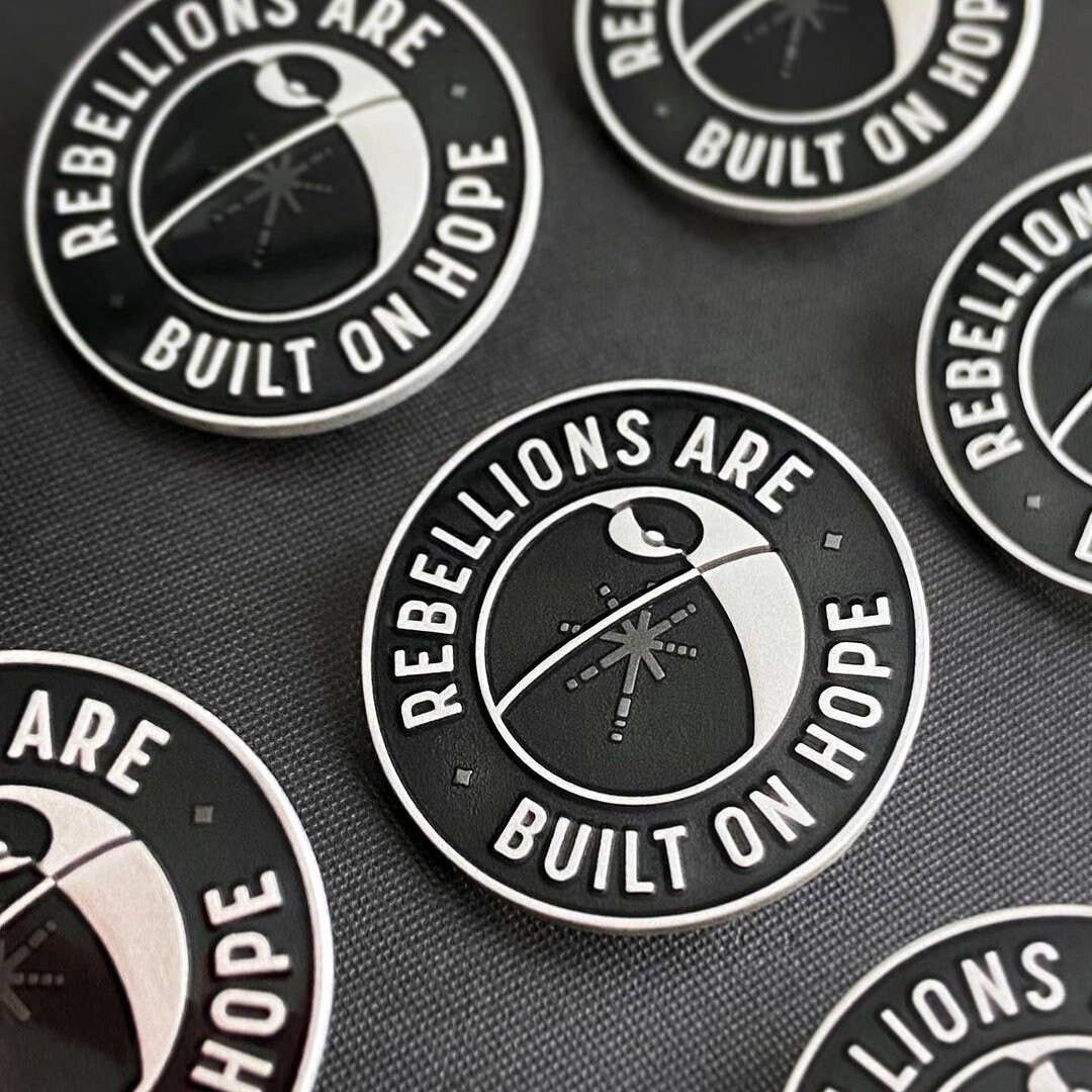 Star Wars Rebellions Are Built On Hope Enamel Pin