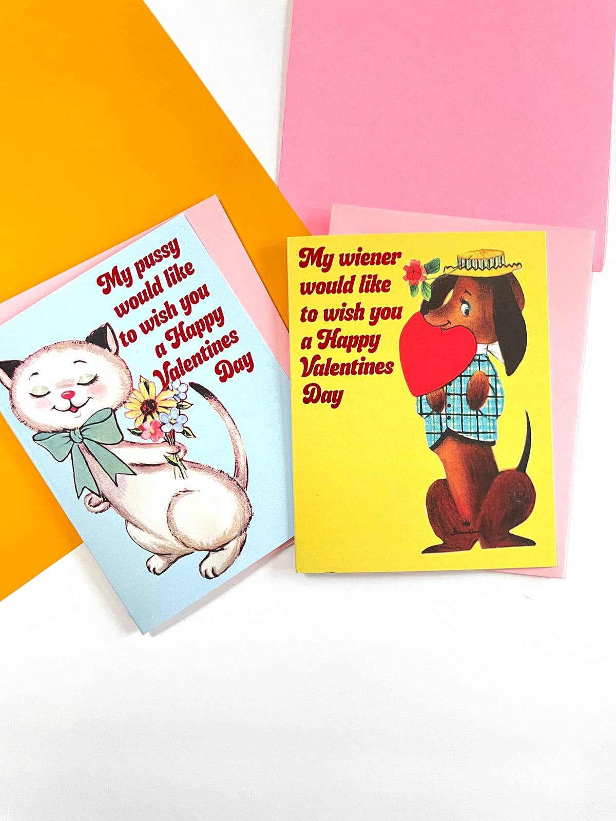 My Wiener Happy Valentine's Day Card