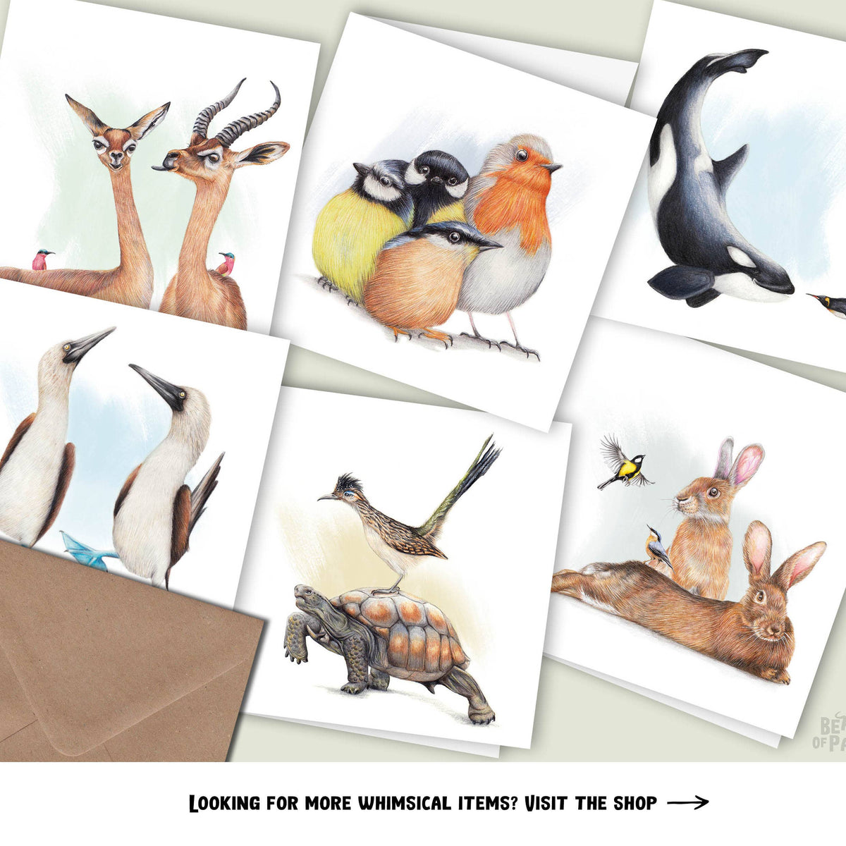 Flying Fox Greeting Card