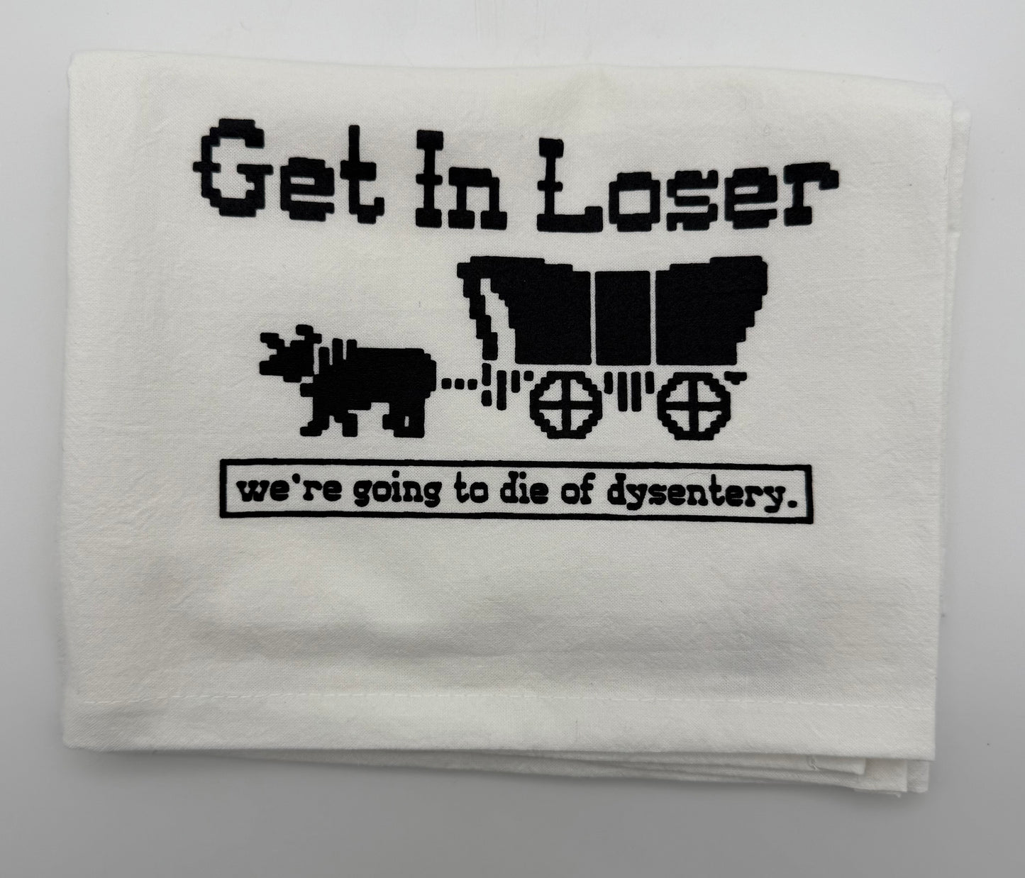 Oregon Trail Dish Towel