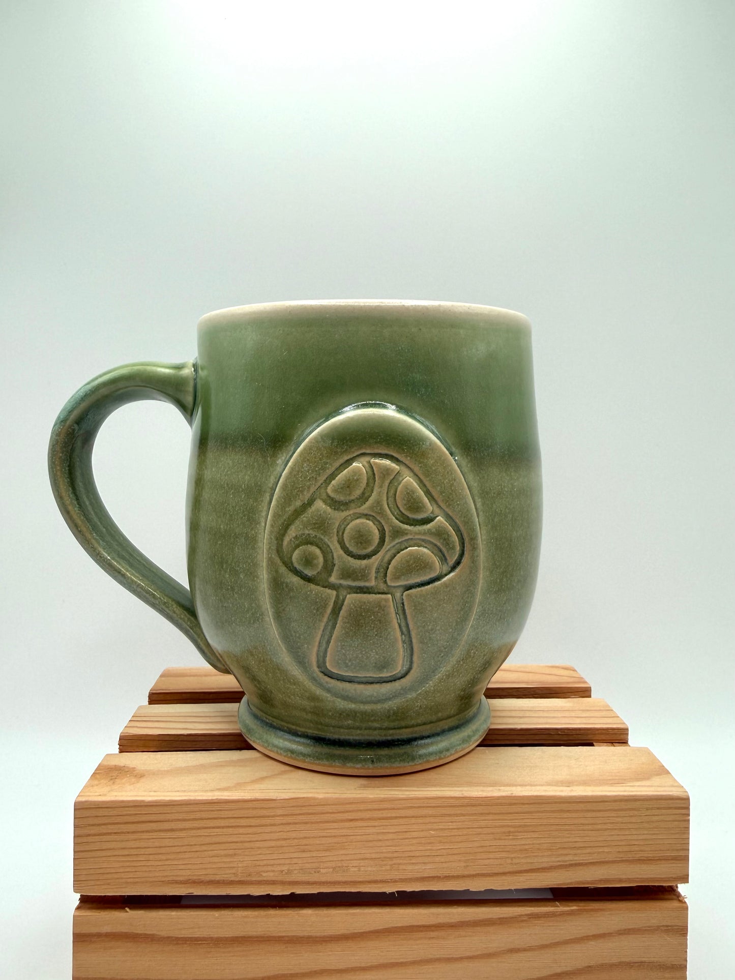 Mushroom Mug by Jenny Blasen