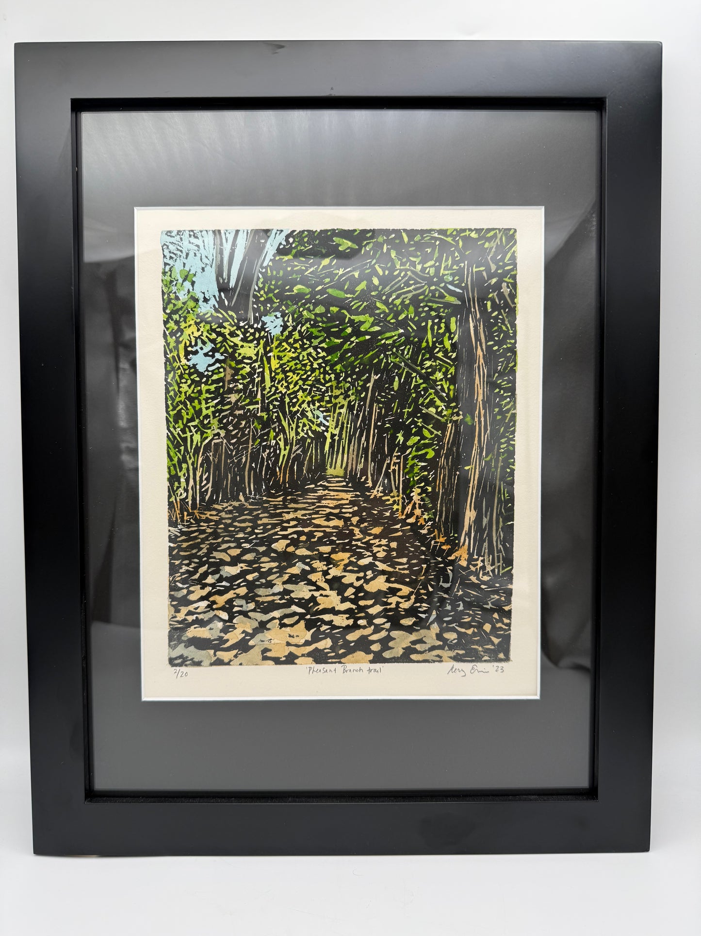 Original Woodcut Print
