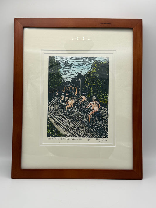 Original Woodcut Print