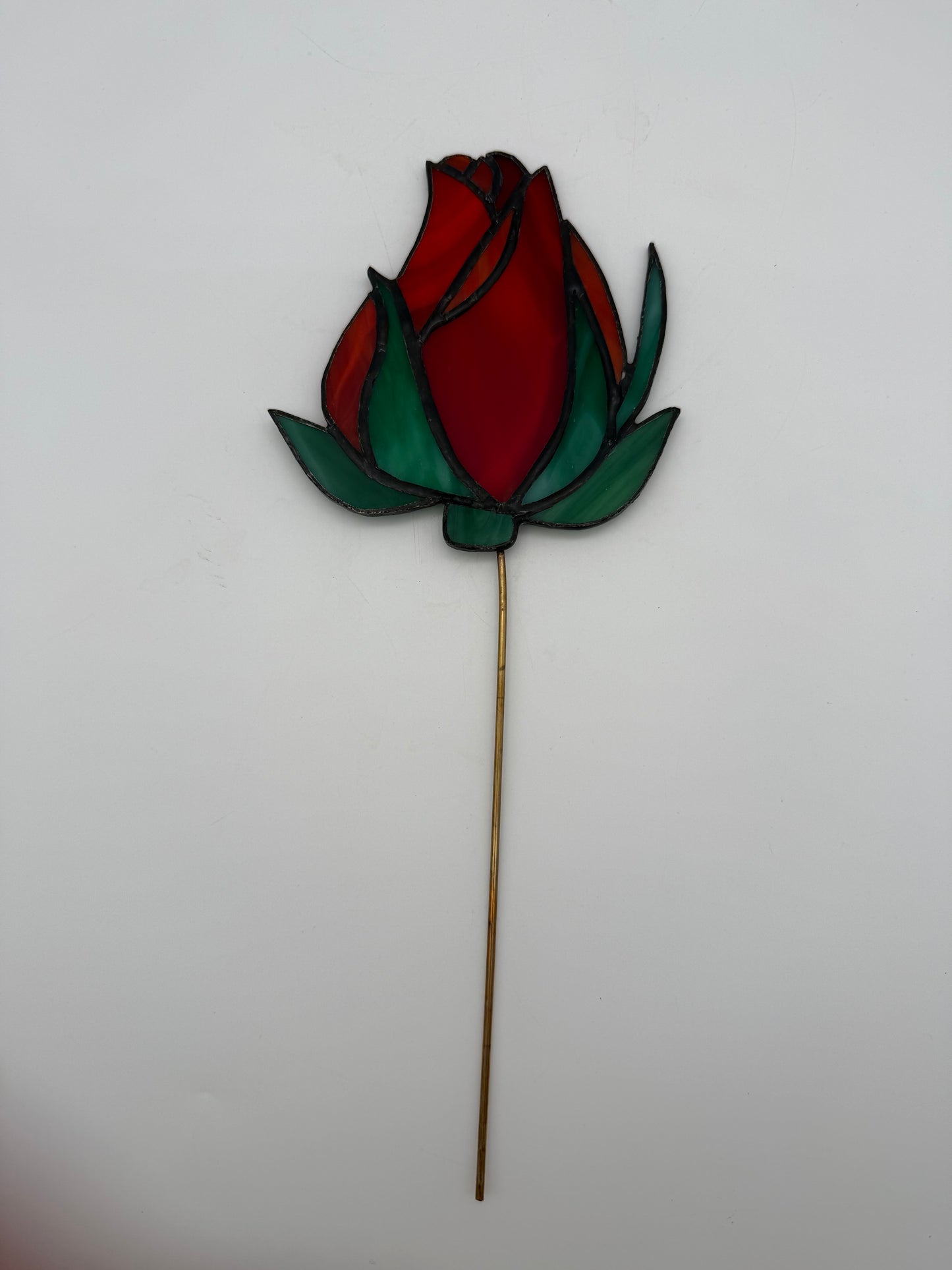 Stained Glass Rose by Debi