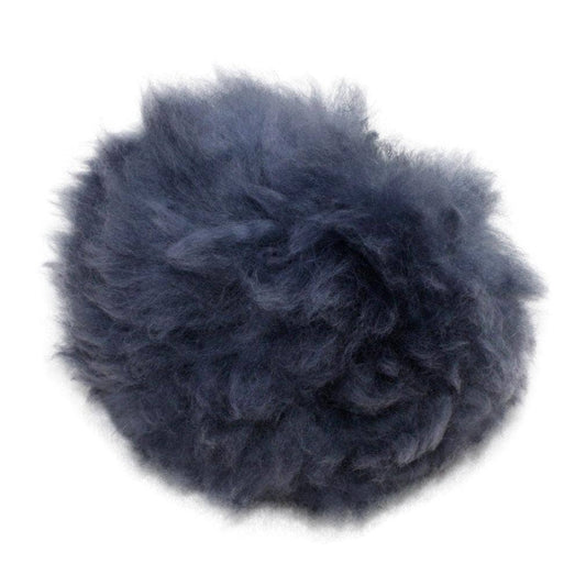 Alpaca Fuzzball Pom - Pom: Dark Brown - The Regal Find