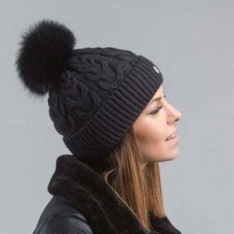 Alpaca Fuzzball Pom - Pom: Dark Brown - The Regal Find