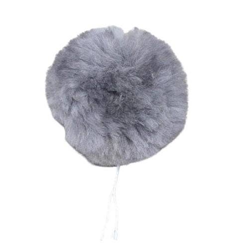 Alpaca Fuzzball Pom - Pom: Dark Brown - The Regal Find
