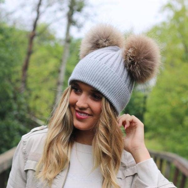 Alpaca Fuzzball Pom - Pom: White - The Regal Find
