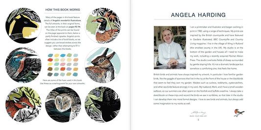 Angela Harding Coloring Book by: Paperback; 96 pages / English - The Regal Find