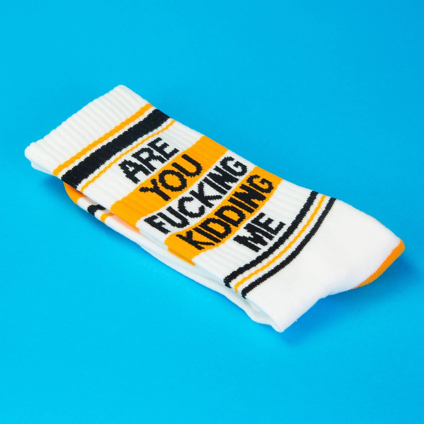 Are You Fucking Kidding Me Gym Crew Socks - The Regal Find