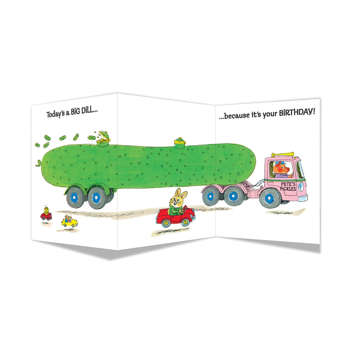 Big Dill Tri - Fold Birthday Card - The Regal Find
