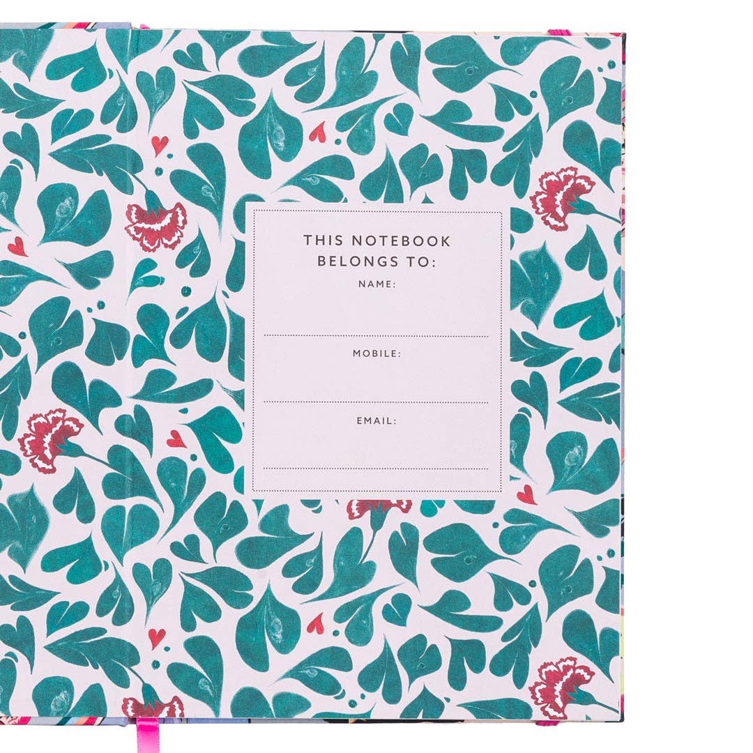 Cath Kidston Silver Linings A5 Clothbound Notebook (6197) - The Regal Find