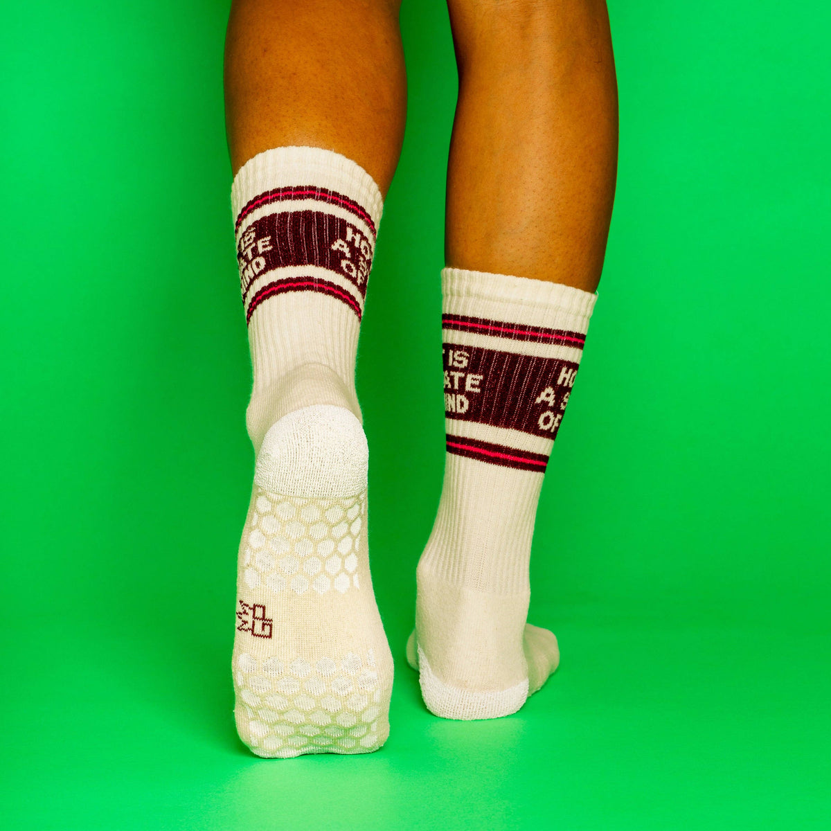 Hot Is A State Of Mind Grip Socks