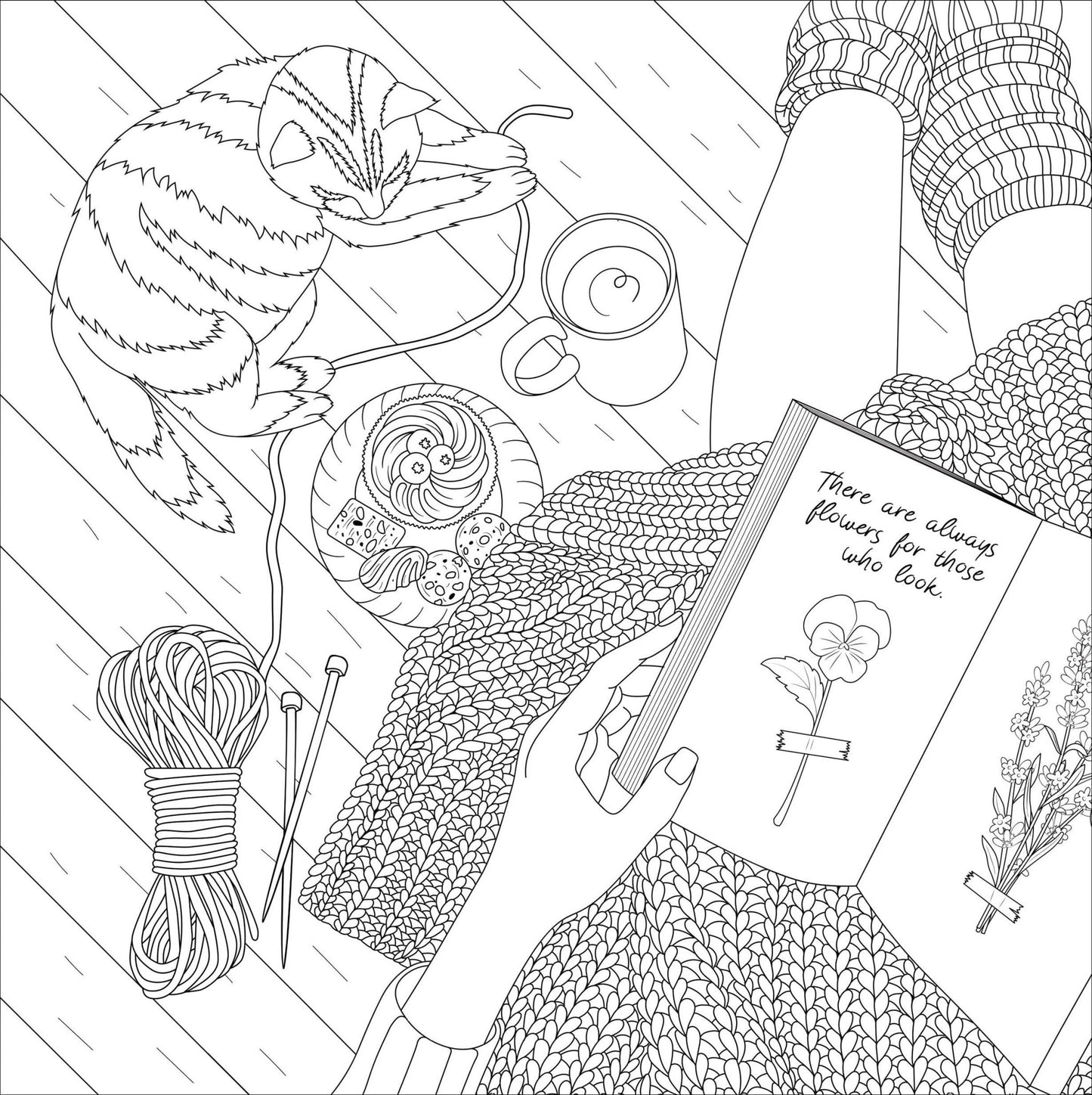 Cottagecore Adult Coloring Book - The Regal Find