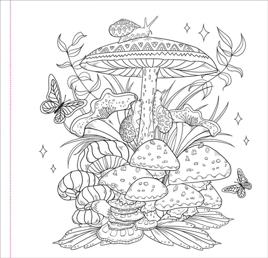 Enchanted Kingdom Adult Coloring Book - The Regal Find