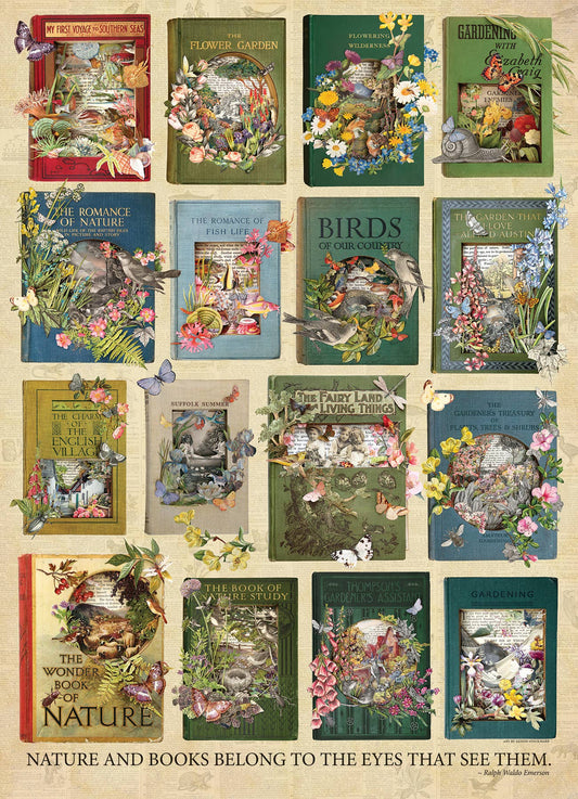 The Nature of Books 1000pc puzzle