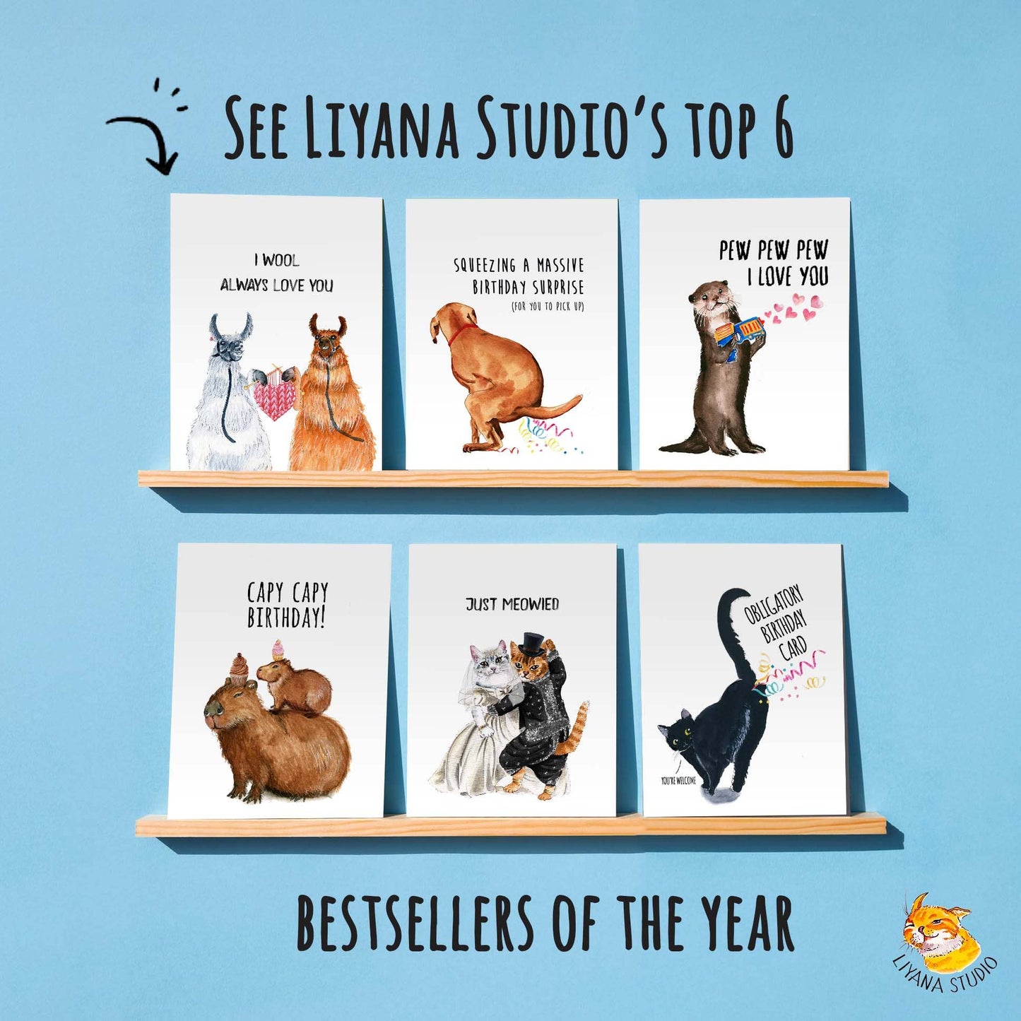 Hot Tub Capybara - Funny Anniversary Card - The Regal Find