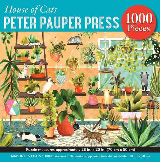 House of Cats 1000 Piece Jigsaw Puzzle - The Regal Find
