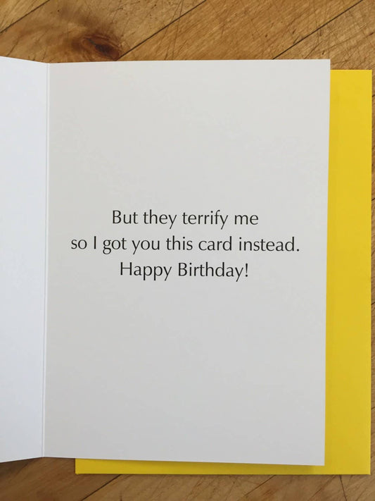 Raccoon Cake Making Birthday Card - The Regal Find