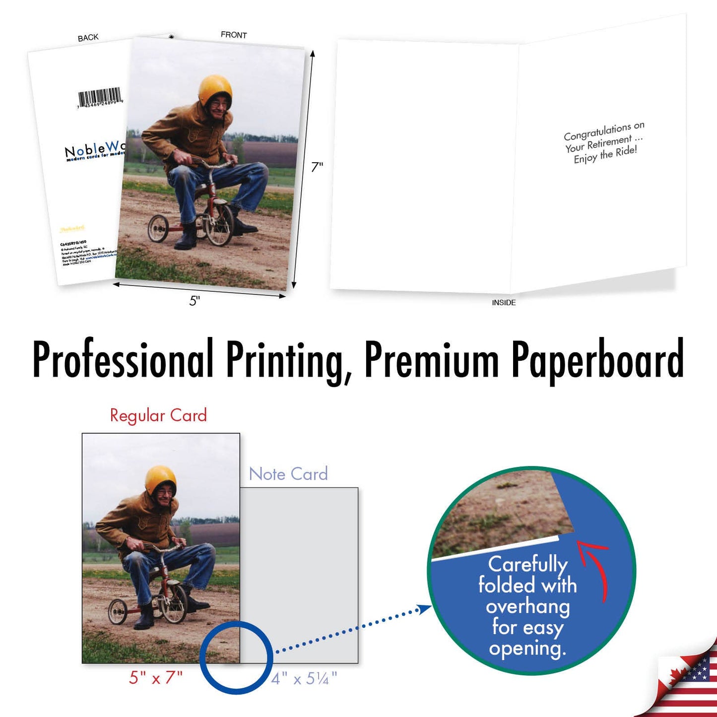 Retirement Card - Senior Trike Ride - The Regal Find