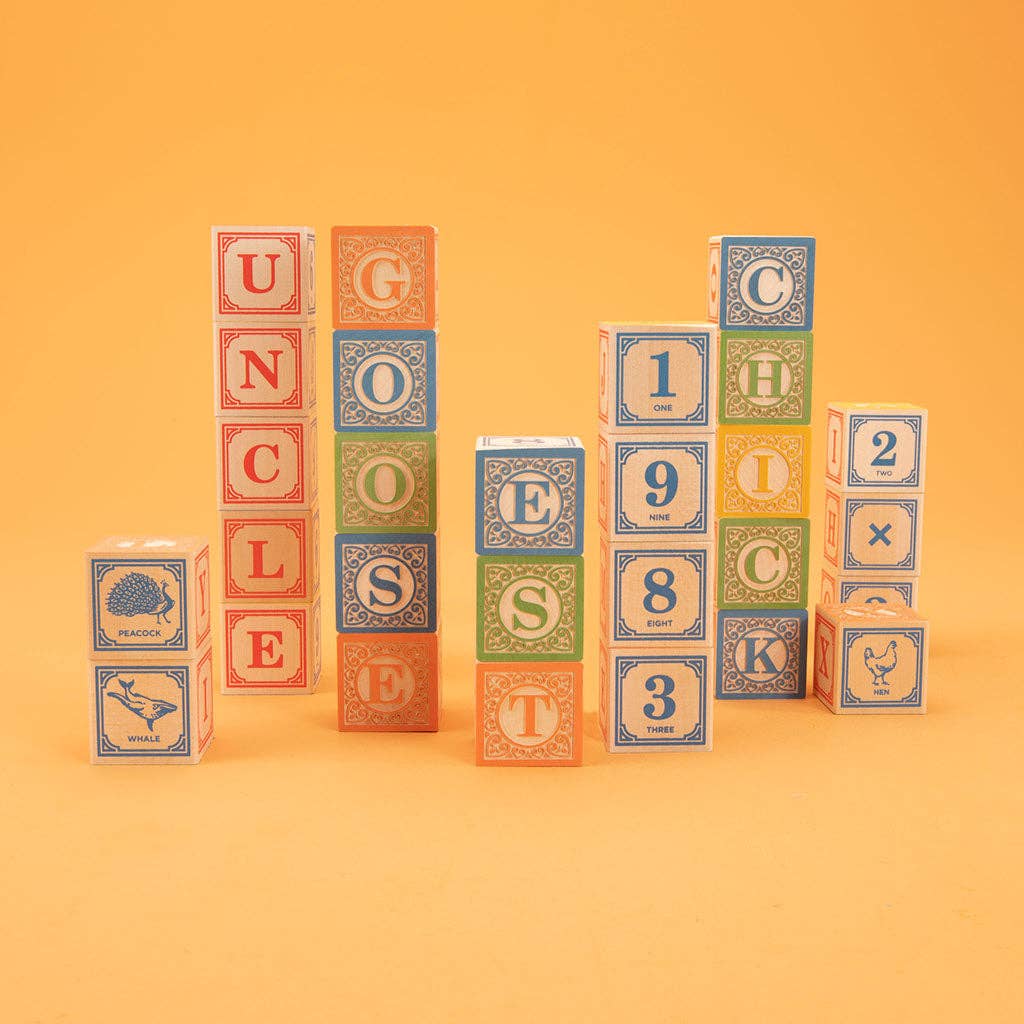 Uncle Goose Classic ABC Blocks - The Regal Find