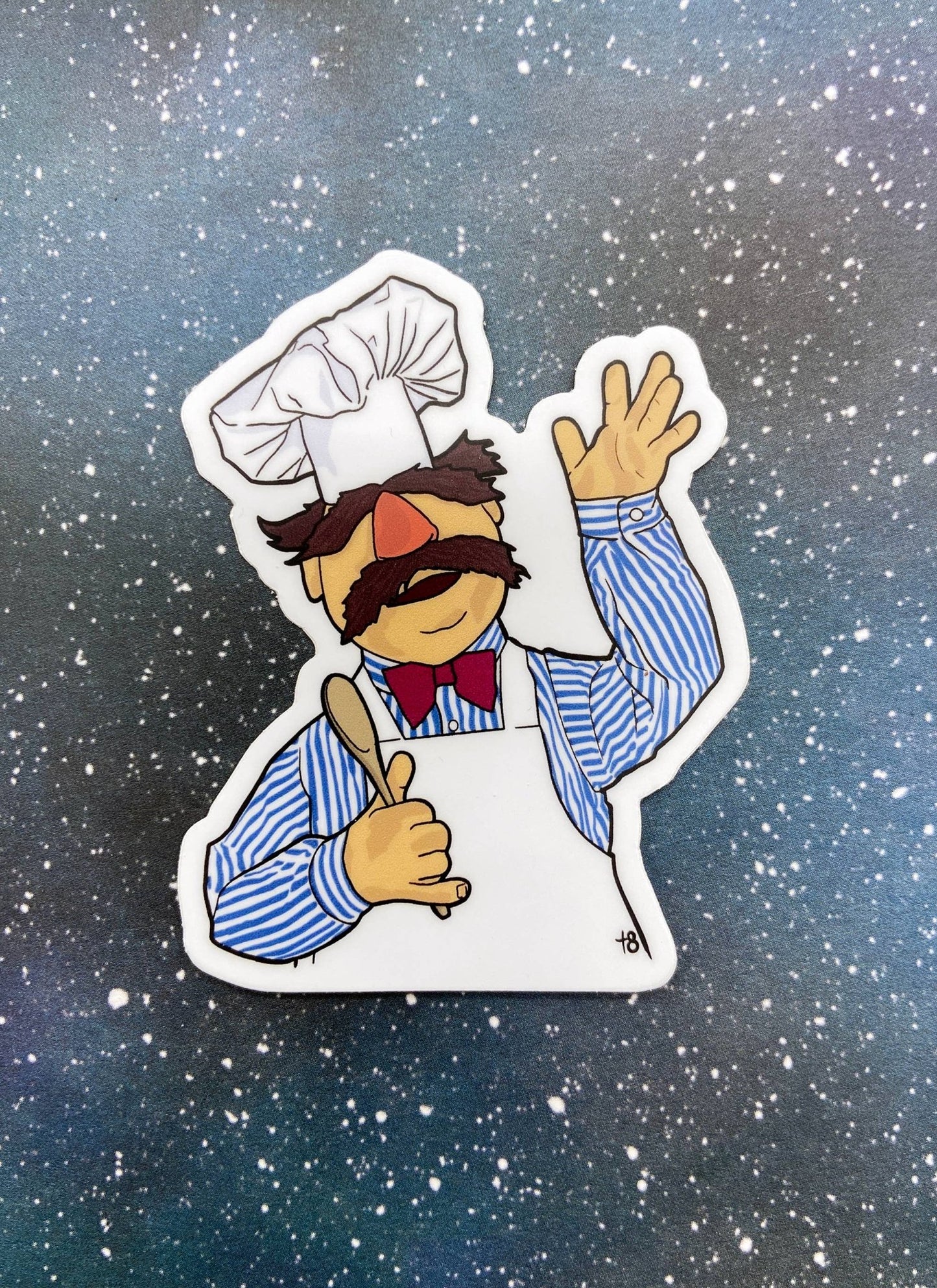 Vinyl Decal - Swedish Chef The Muppets - The Regal Find