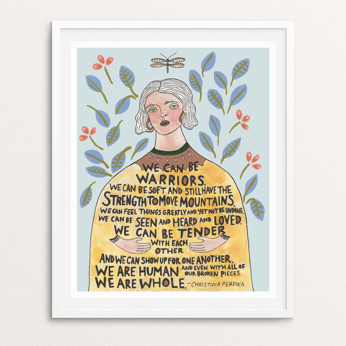 Warrior Woman Art Print: 11x14" - The Regal Find