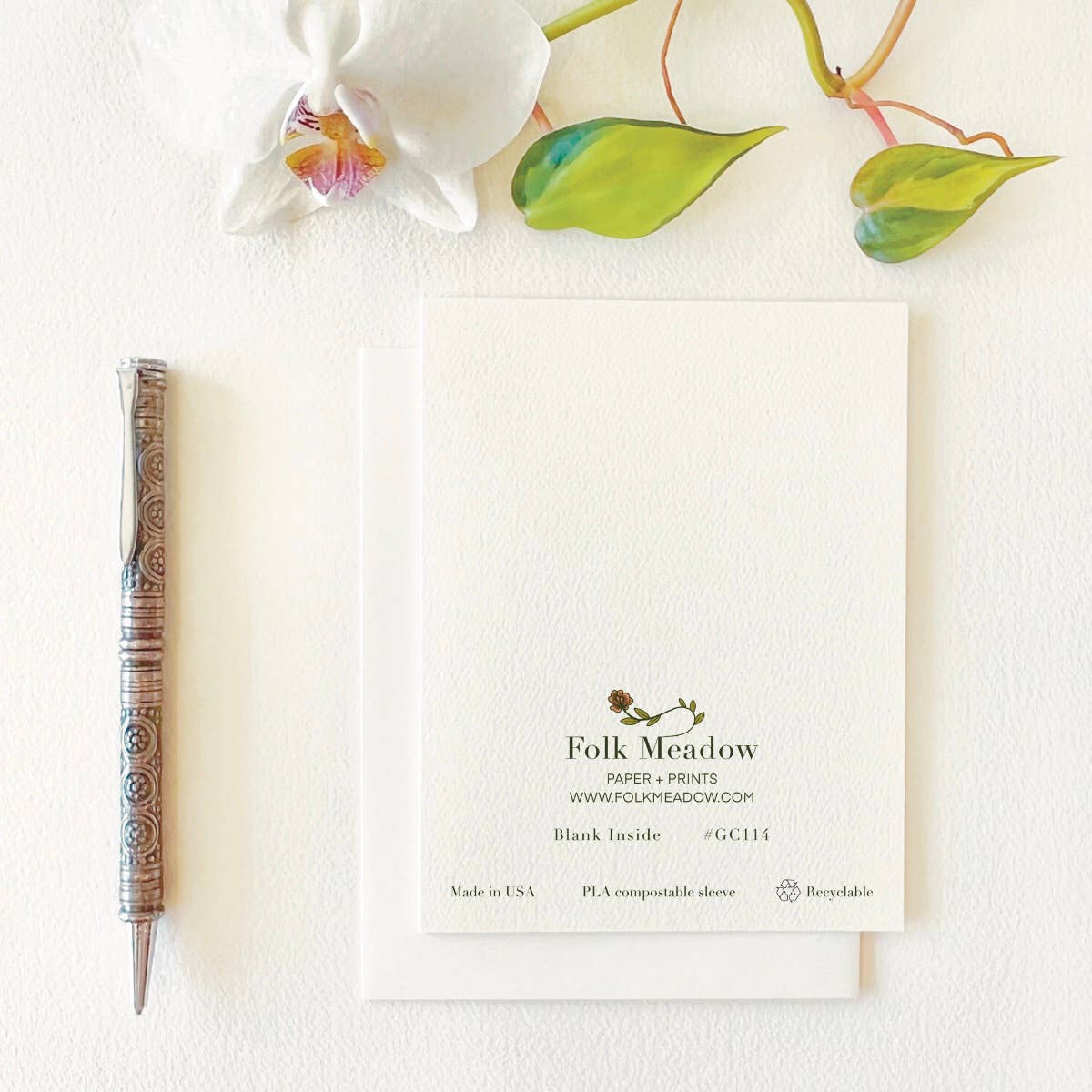 White Swallow Birthday Card - The Regal Find