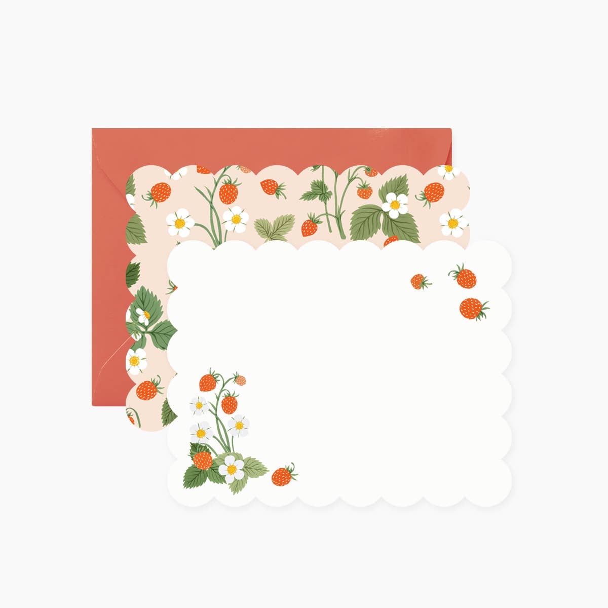 WILD STRAWBERRIES Notecards | Set of 4 - The Regal Find