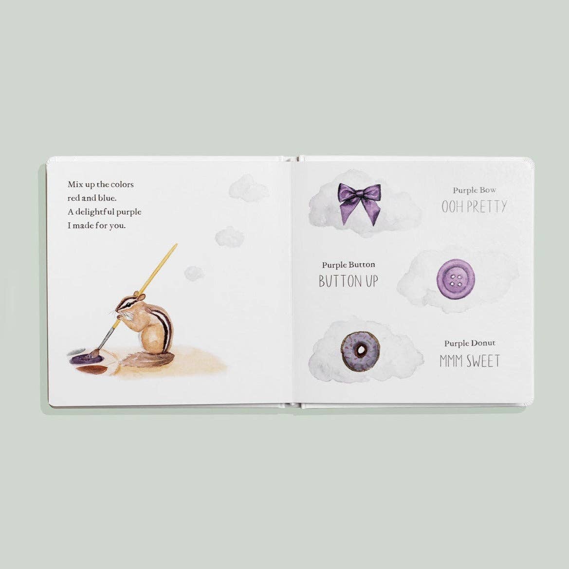 Wishy Washy: A Board Book of First Words and Colors - The Regal Find