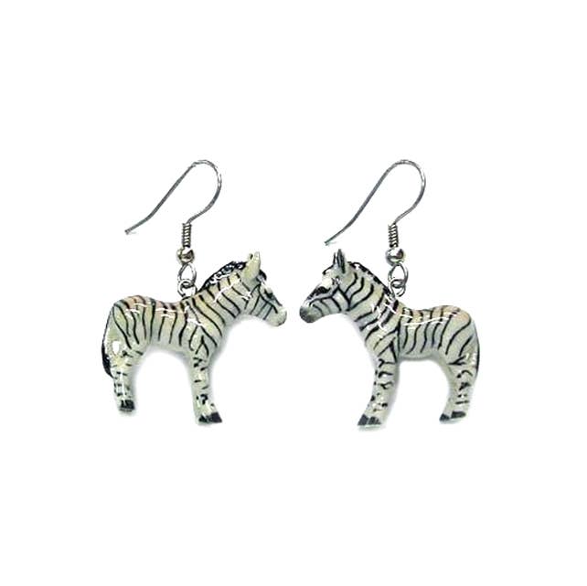 Zebra Earrings - The Regal Find