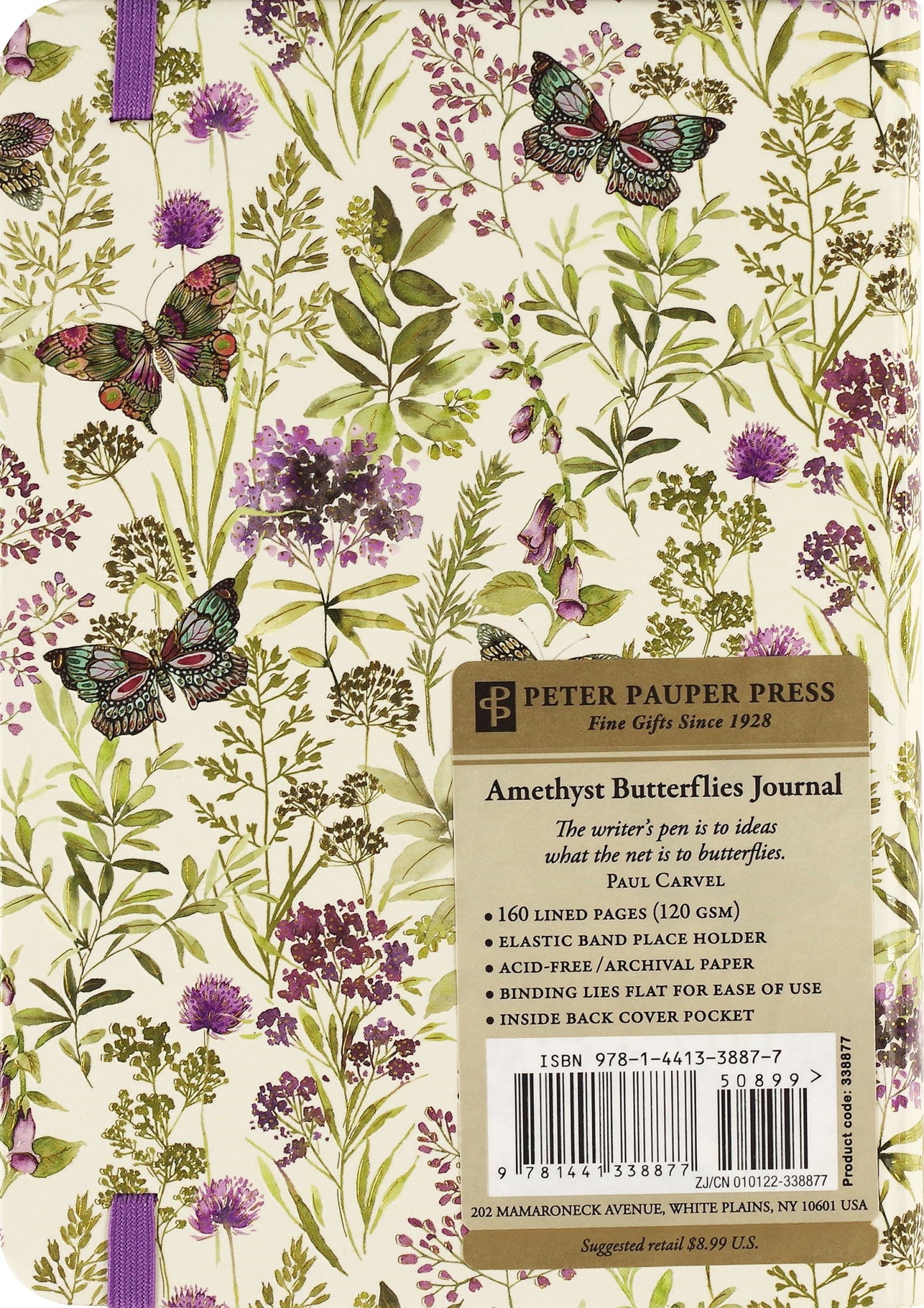 Amethyst Butterflies Journal - The Regal Find