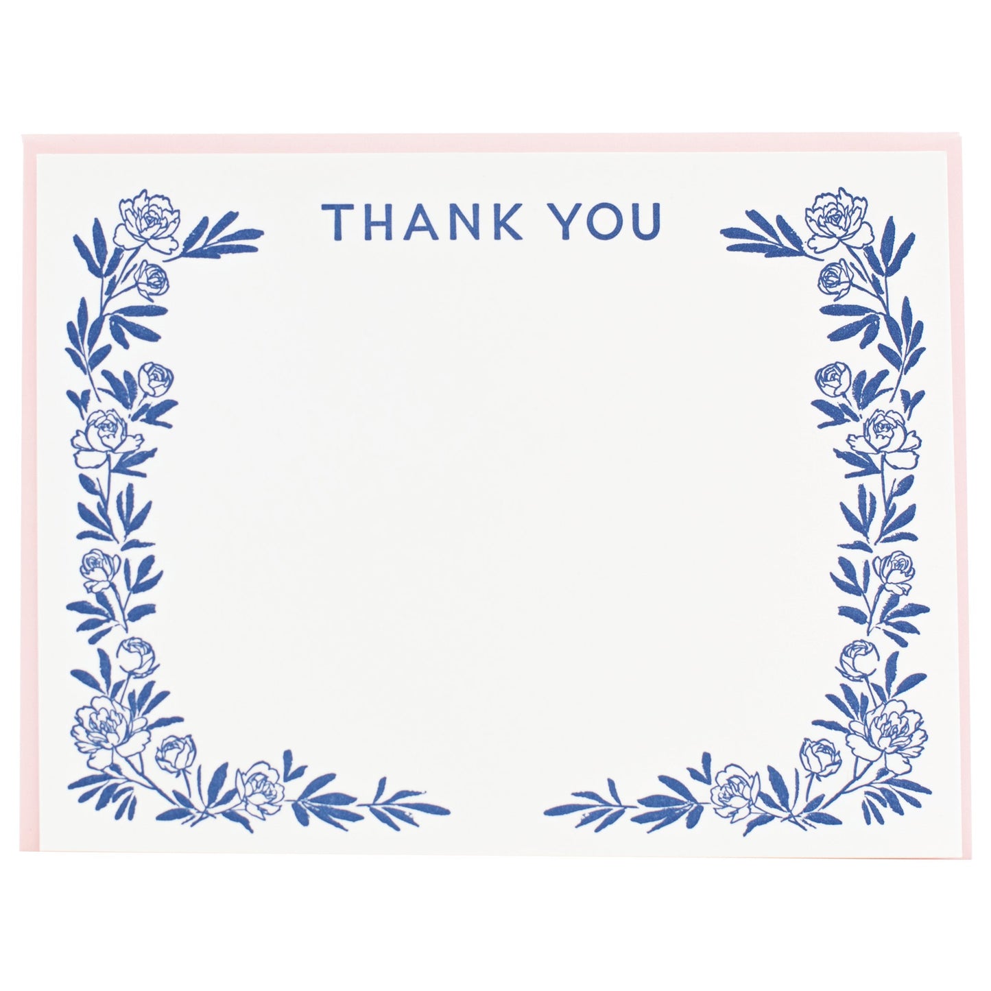 Peony Note Cards with Letterpress Envelopes - The Regal Find