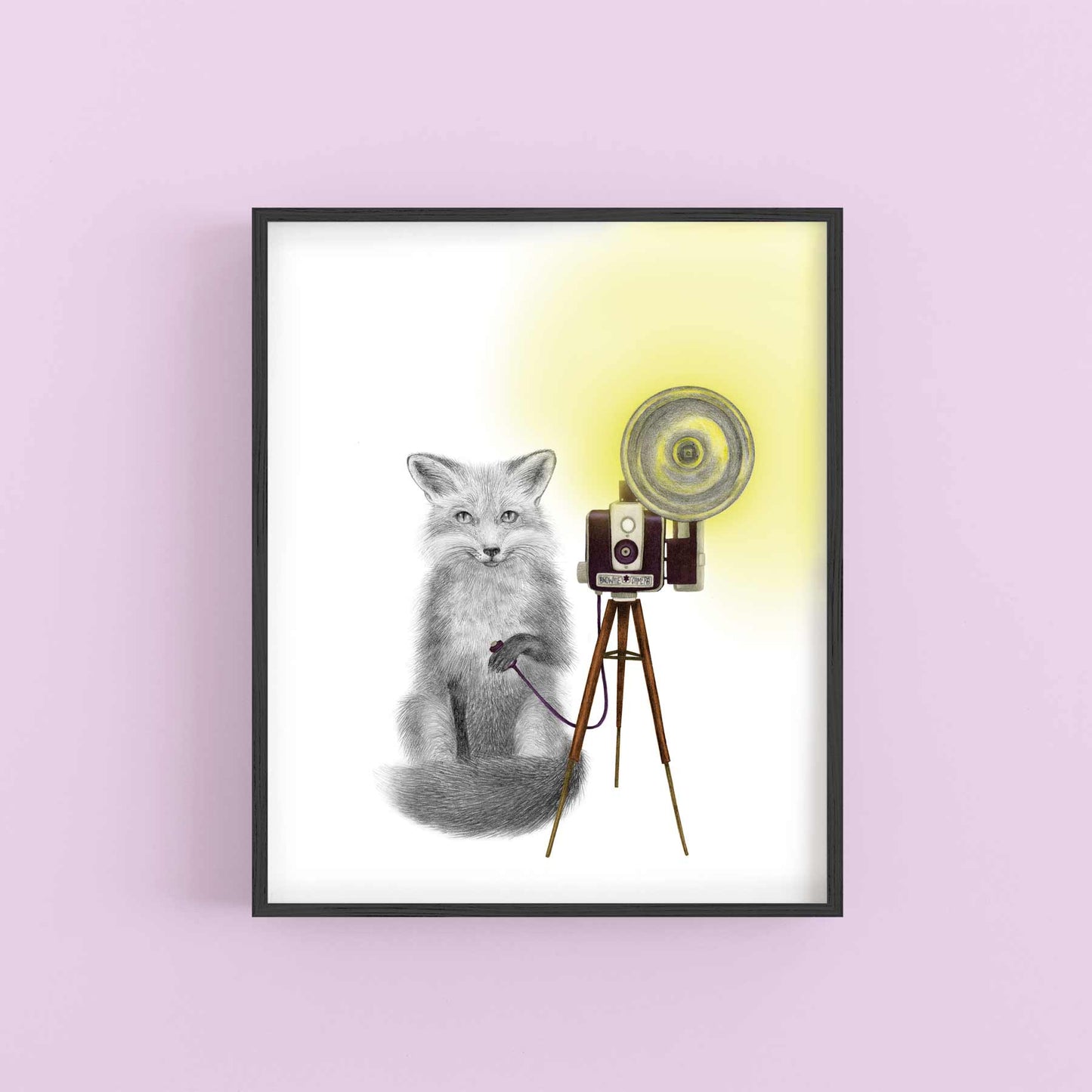 Quinn Bancroft Red Fox Art Print-POS - The Regal Find