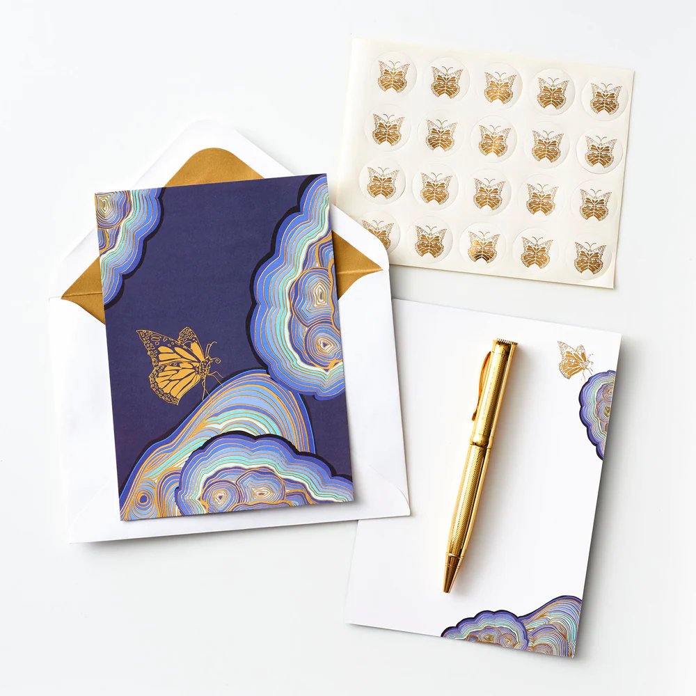 The Butterfly Effect Luxury Stationery Set - The Regal Find