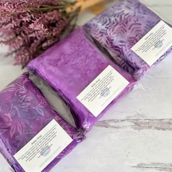 Lavender Petite Back Neck & Shoulder Wrap