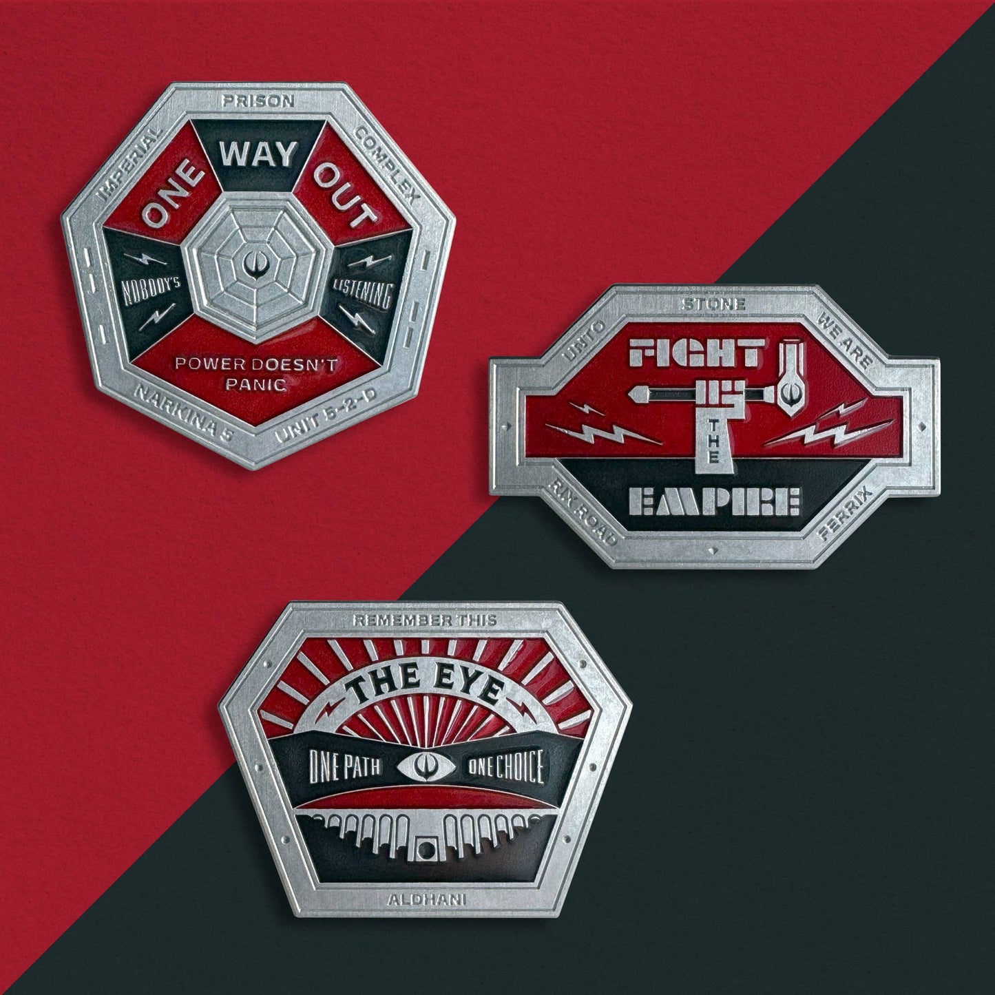 Fight the Empire Enamel Pin