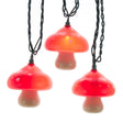 12' UL 10 - Light Mushroom Light Set With Green Wire - The Regal Find