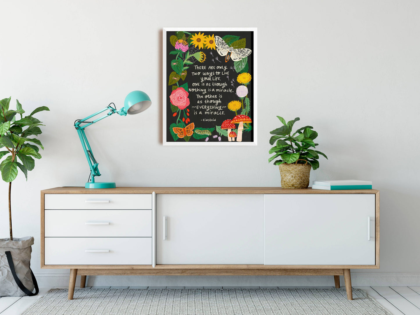 Everything is a Miracle Art Print