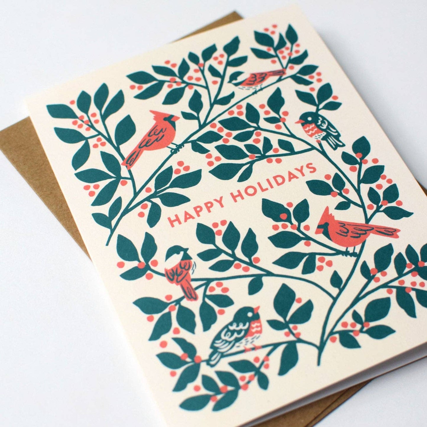 Woodland Animal Christmas Card Set: Original Art, Set of 8