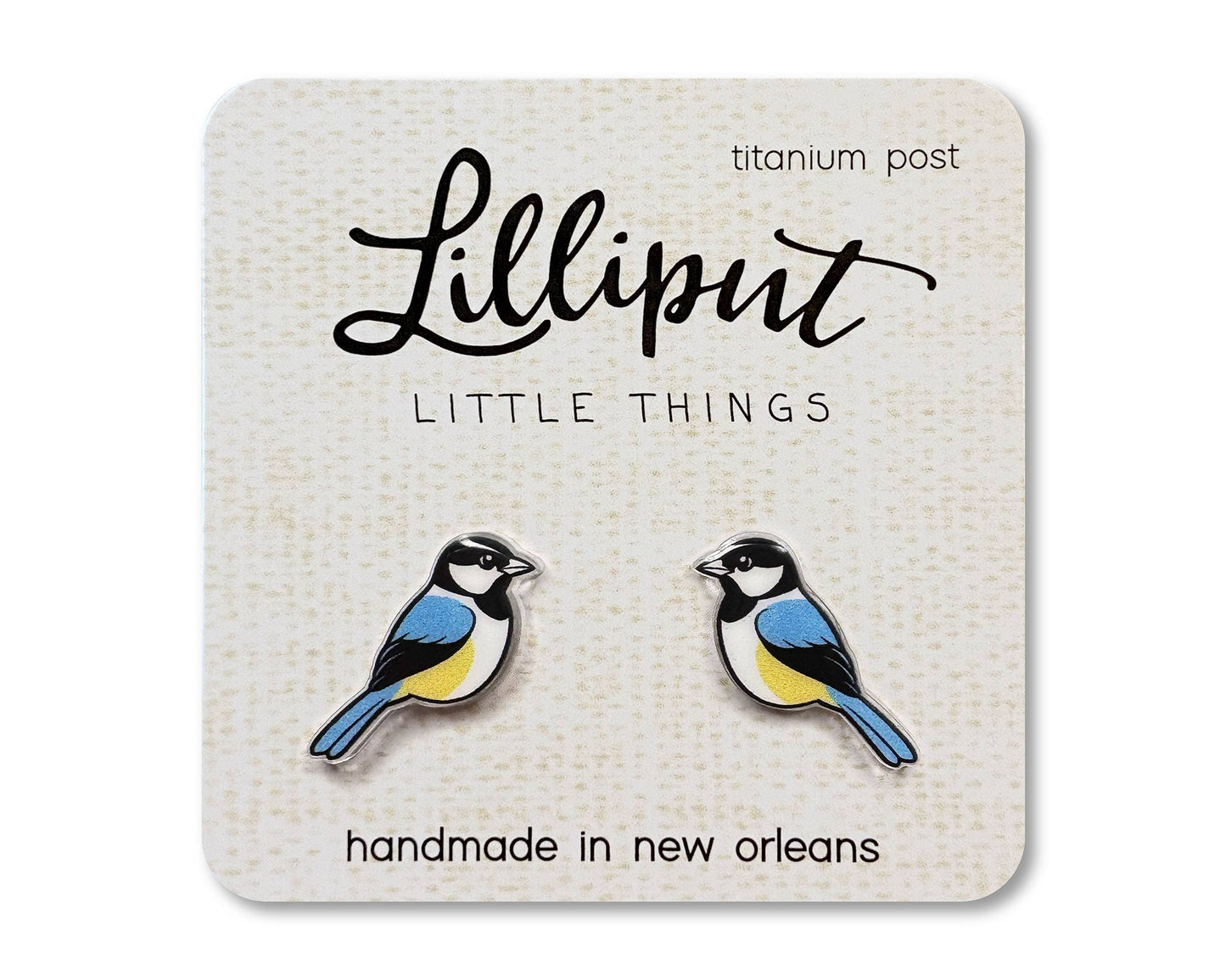 Chickadee Earrings