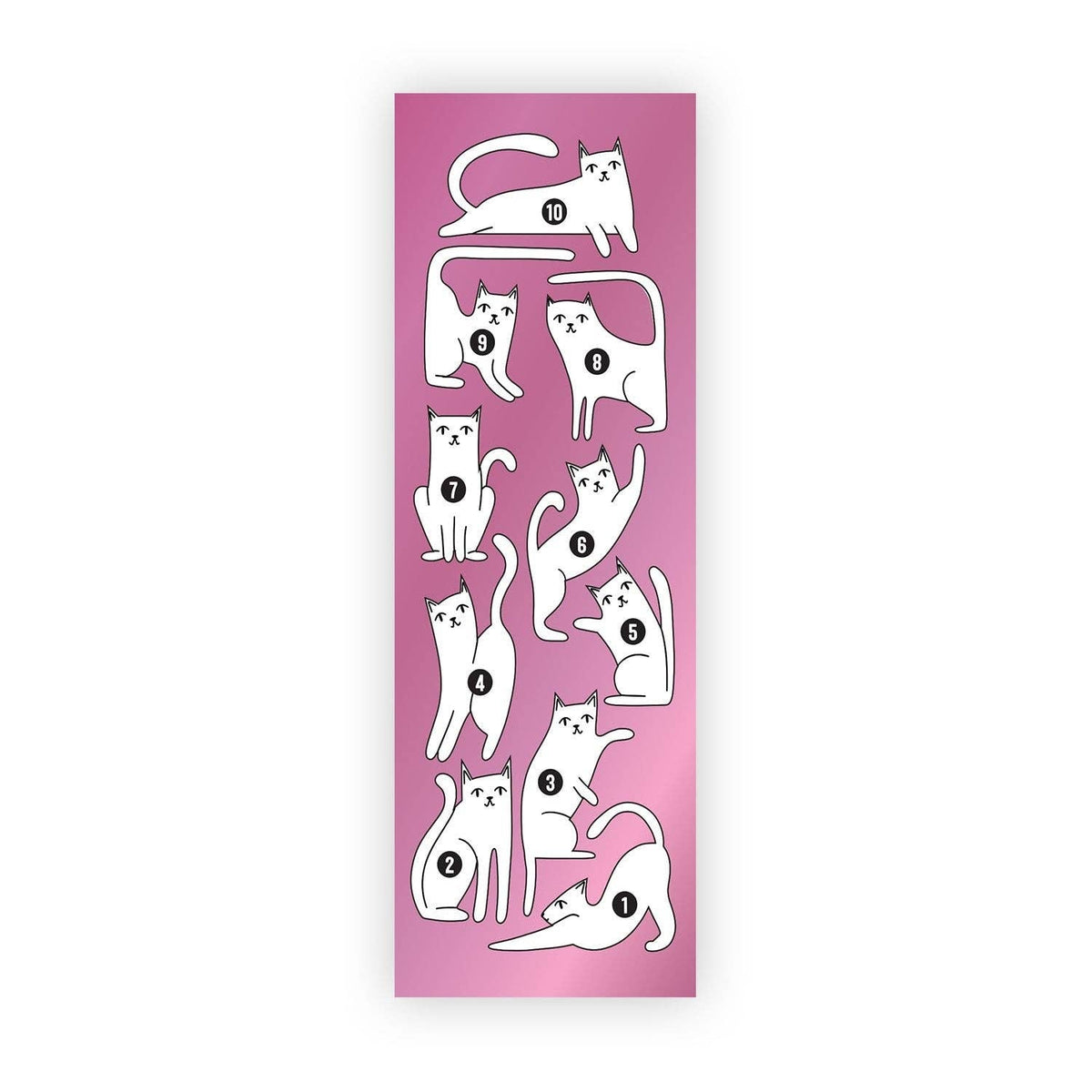 Curious Cats Reading Tracker Bookmark: 0001